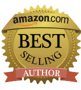 Amazon-badge-logo Amazon Best Selling Author Award logo.