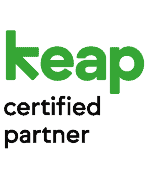 Keap Certified Partner logo.